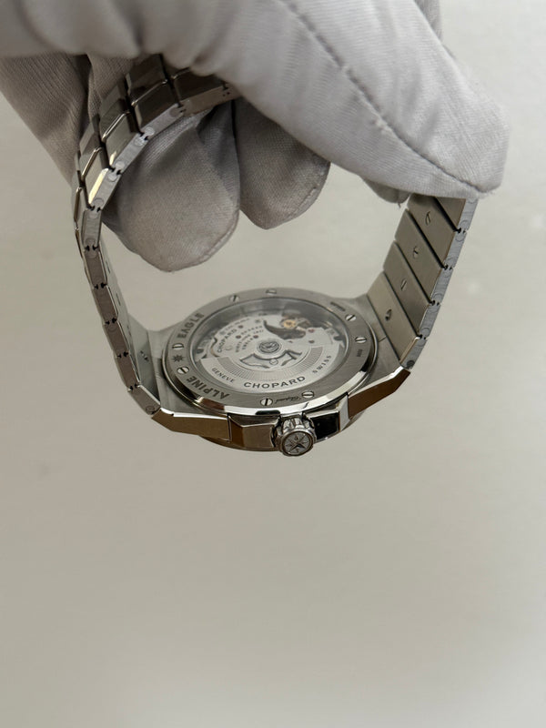Chopard Watch Alpine Eagle 41 298600 - Bernina Grey Dial - Full Set - 2020