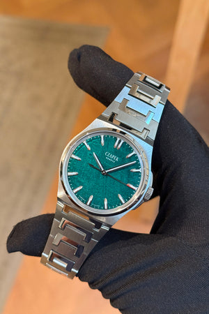 CZAPEK Watch Antarctique Green Meteor - Limited Edition Meteorite Dial - Full Set - 2026
