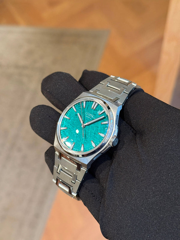 CZAPEK Watch Antarctique Green Meteor - Limited Edition Meteorite Dial - Full Set - 2026