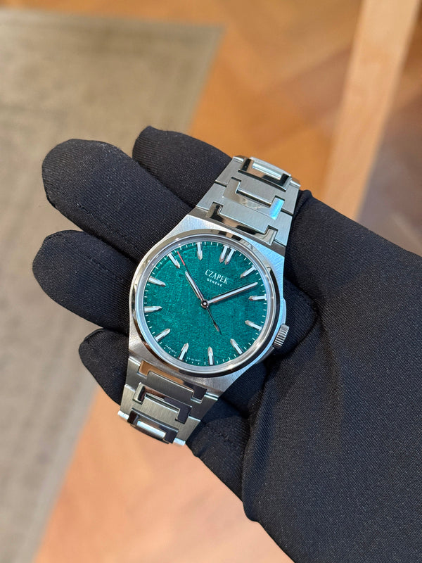 CZAPEK Watch Antarctique Green Meteor - Limited Edition Meteorite Dial - Full Set - 2026