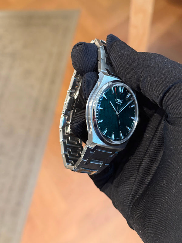 CZAPEK Watch Antarctique Green Meteor - Limited Edition Meteorite Dial - Full Set - 2026