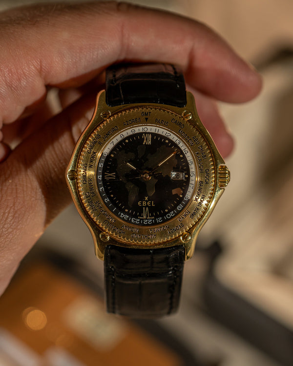 Ebel Voyager World Time 18k - Full Set (1997)