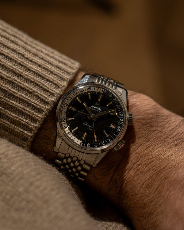 Enicar Sherpa Jet MK2 – Vintage GMT Pilot’s Watch