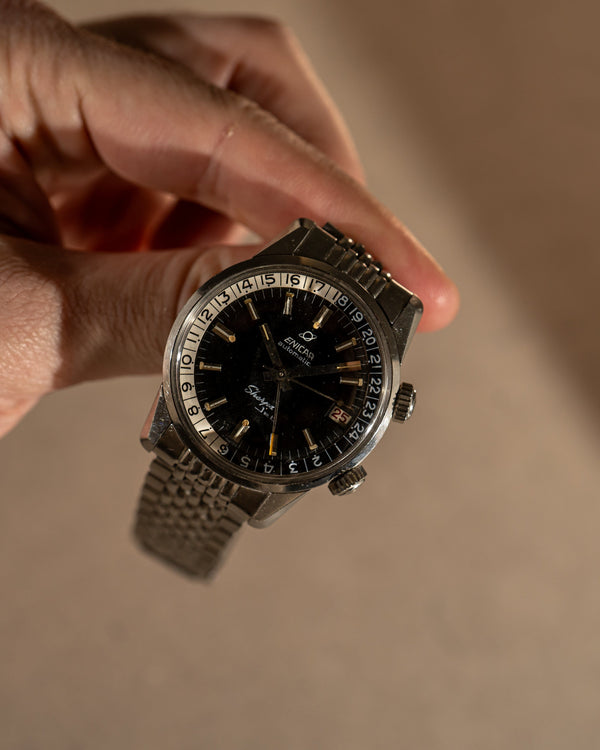 Enicar Sherpa Jet MK2 – Vintage GMT Pilot’s Watch