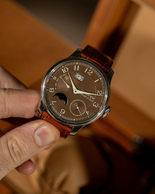 FP Journe Automatique Lune Havana - Platinum 40mm - Full Set (2019)