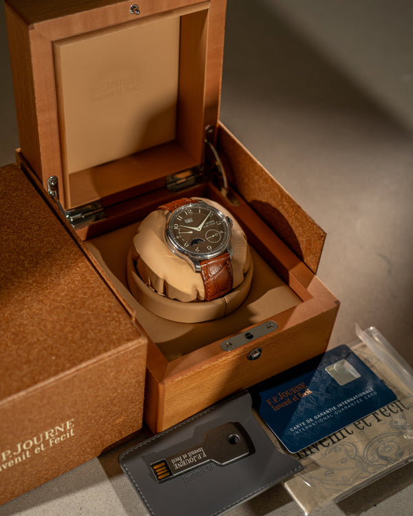 FP Journe Automatique Lune Havana - Platinum 40mm - Full Set (2019)