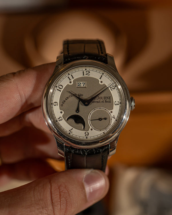 FP Journe Octa Divine 40 mm - Platinum (950) - F.P.Journe Boutique Paris - Full Set (2018)