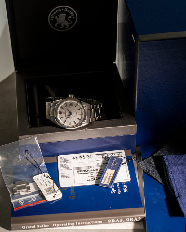 Grand Seiko Evolution 9 “White Birch” SLGA009G - Spring Drive 5 Days - Full Set (2022)