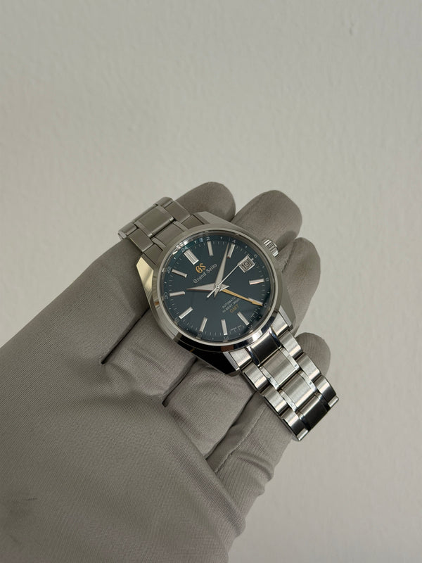 Grand Seiko Watch Heritage Hi-Beat 36000 GMT SBGJ227 - Peacock - Full Set - 2018