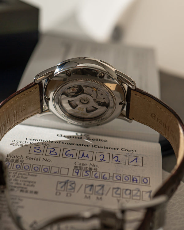 Grand Seiko SBGM221 GMT - Full Set (2021)