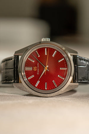 Grand Seiko SBGW321G - Red Dial - Full Set (2025)