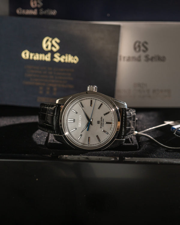 Grand Seiko Watch Spring Drive 8 Days SBGD001 - Platinum Diamond Dust - Full Set - 2016