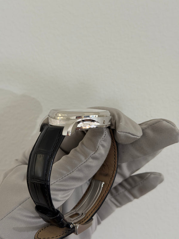 H.Moser & Cie Watch Endeavour Perpetual Moon 1348-0300 - Platinum - Blue Fume Dial - Full Set (2013)