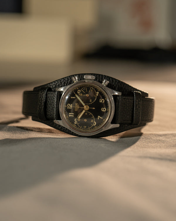 Heuer Gilt Dial Chronograph - 1940s