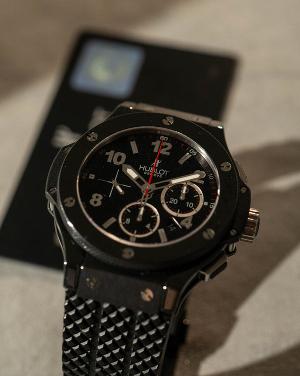 Hublot Big Bang 44 Black Magic 301.CX.130.RX - Open Date - Black Ceramic
