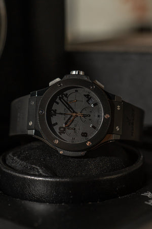 Hublot Big Bang All Black Limited Edition 341.CX.134.RX – Full Set (2008, Serviced 2024)