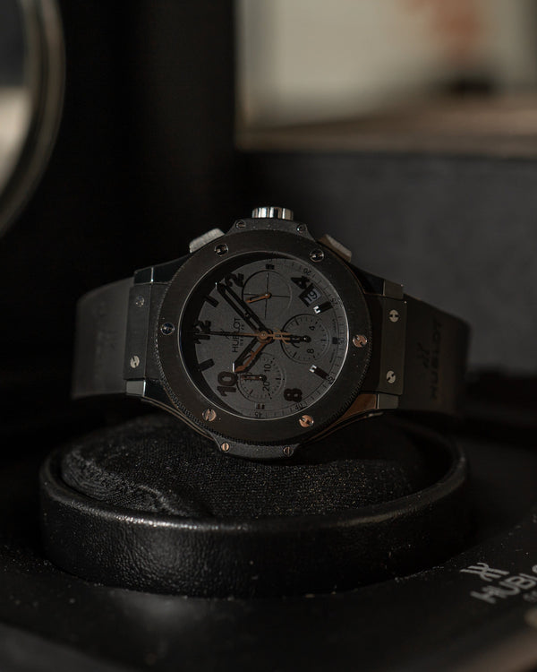 Hublot Big Bang All Black Limited Edition 341.CX.134.RX – Full Set (2008, Serviced 2024)