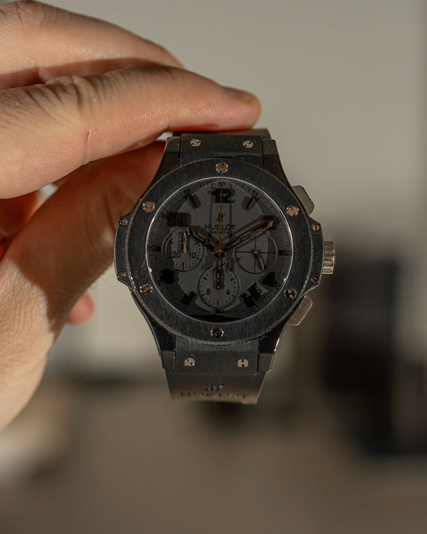 Hublot Big Bang All Black Limited Edition 341.CX.134.RX – Full Set (2008, Serviced 2024)