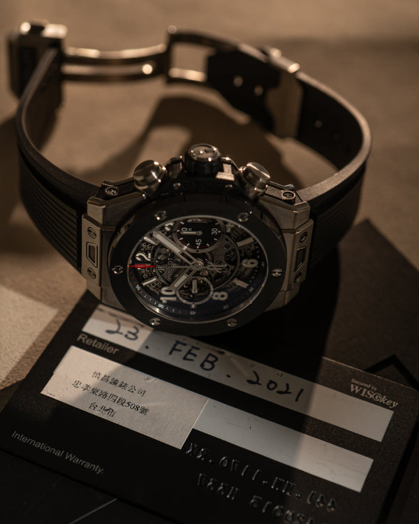 Hublot Big Bang Unico 42 Titanium Ceramic 441.NM.1170.RX – With Papers (2021)