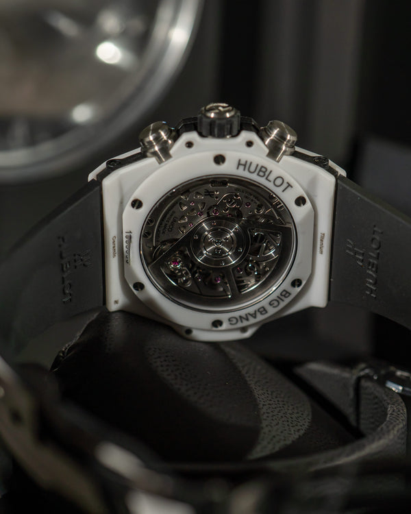 Hublot Watch Big Bang Unico 42 White Ceramic 441.HX.1171.RX - Full Set - 2024