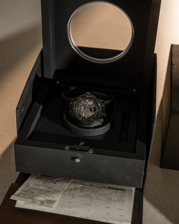 Hublot Classic Fusion Aerofusion Moonphase Black Magic 547.CX.0170.LR - Box & Papers (2021)