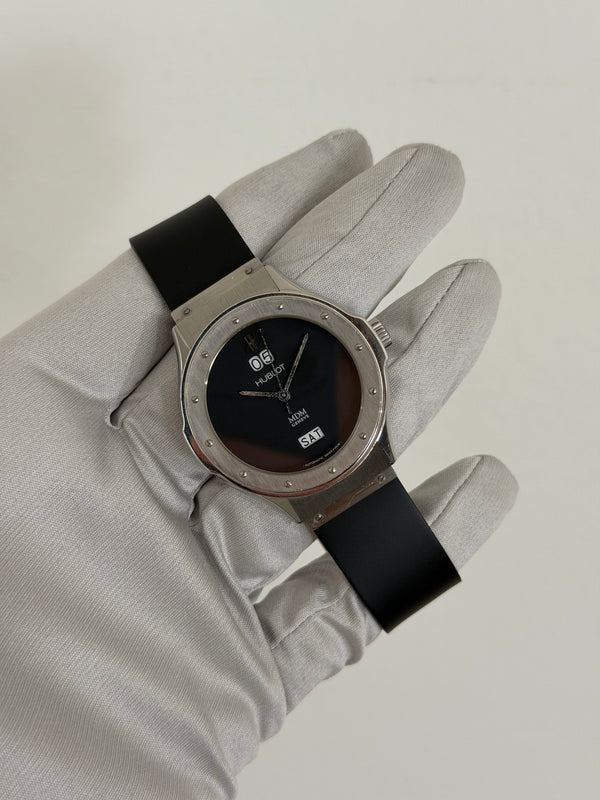 Hublot Watch MDM Classic Day-Date 1840.1 - Black Dial - Watch Only