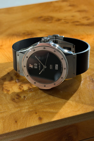 Hublot Watch MDM Classic Day-Date 1840.1 - Black Dial - Watch Only