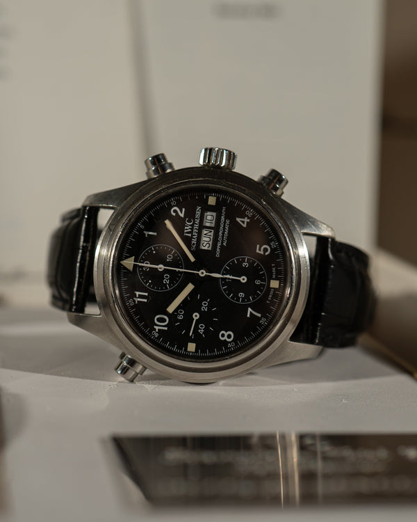 IWC Doppelchronograph IW3713 – Box & Papers (2000)