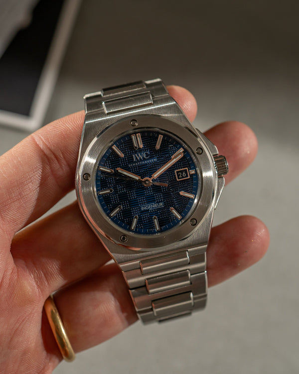 IWC Ingenieur 40 IW328907 - Blue Dial - Full Set (2025)