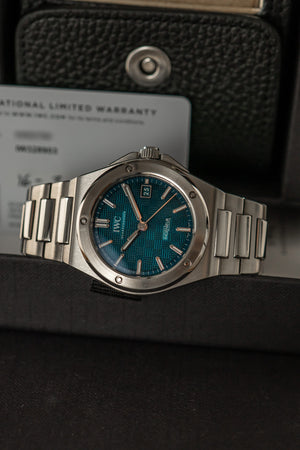 IWC Watch Ingenieur Automatic 40 IW328903 - Aqua Dial - Full Set - 2024