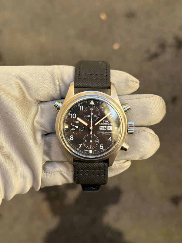 IWC Watch Pilot Doppelchronograph IW3713 - Full Set - 2000