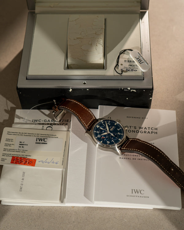 IWC Pilot's Chronograph IW377714 Le Petit Prince - Full Set 2016