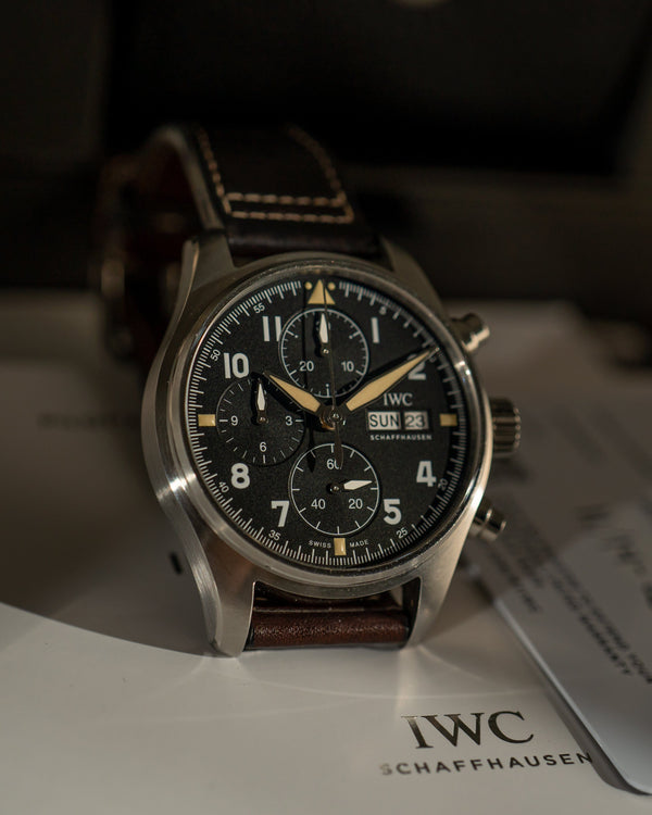 IWC Pilots Chronograph Spitfire - Box & Papers 2020