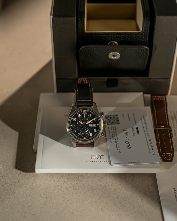 IWC Pilots Chronograph Spitfire - Box & Papers 2020