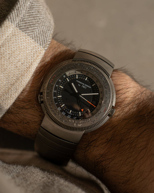 IWC Porsche Design Ocean 2000 World Timer IW3821 – Titanium