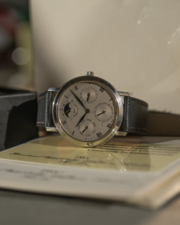 IWC Romana Perpetual Calendar IW2050 - Platinum - Full Set (1996)