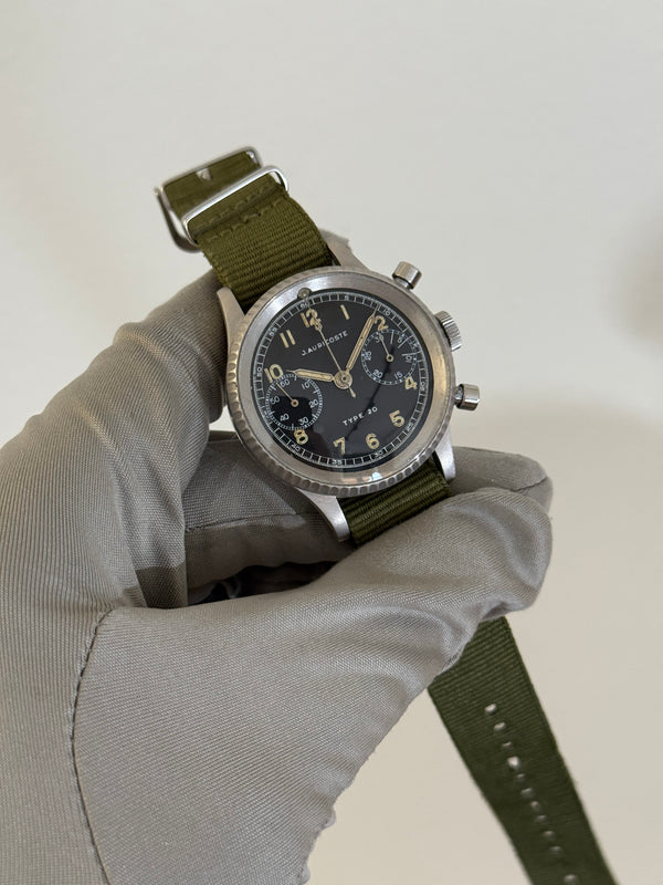 J.Auricoste Watch Type 20 - French Military Flyback 5.099-54 - Watch Only (ca. 1954)