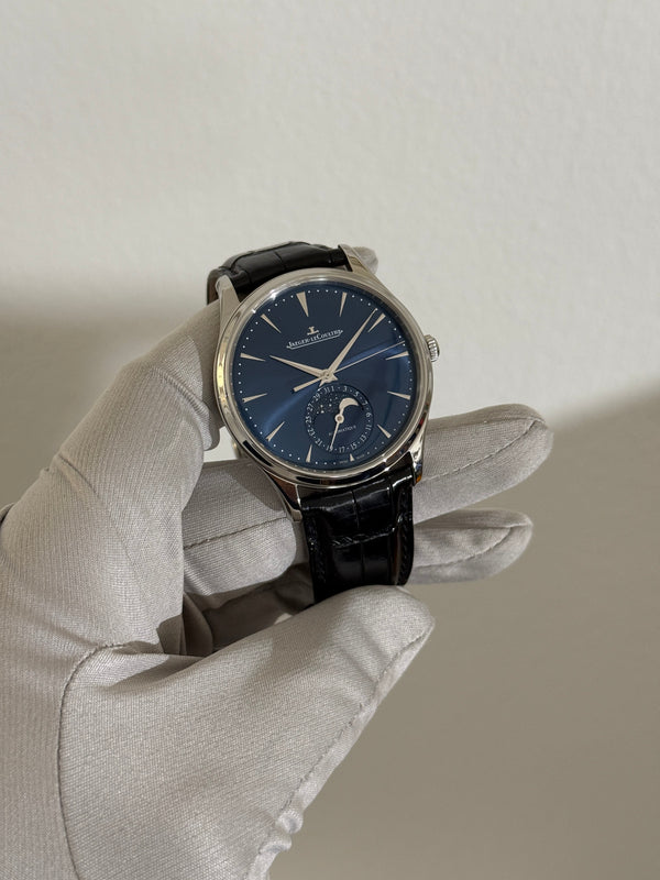 Jaeger Le-Coultre Watch Master Ultra Thin Moon Q1368480 - Blue Dial - Full Set (2025)