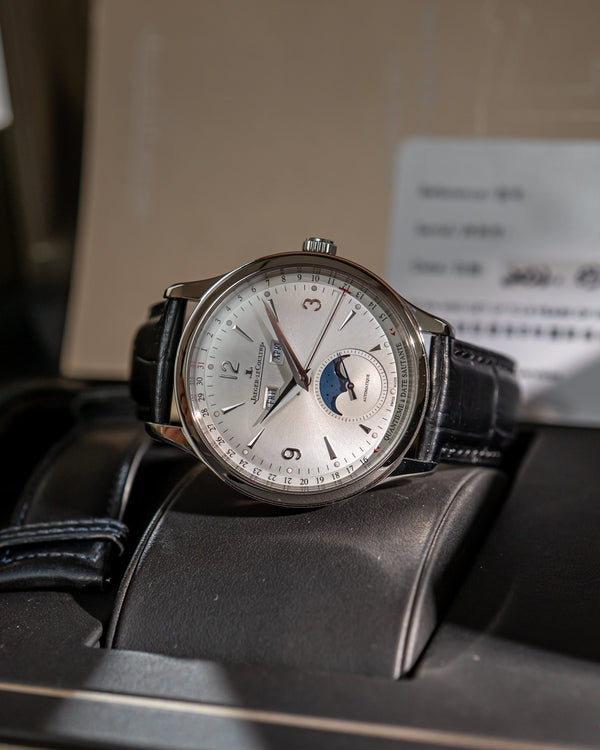 Jaeger-LeCoultre Watch Master Control Calendar Q4148420 - Silver Sunray Dial - Full Set - 2022
