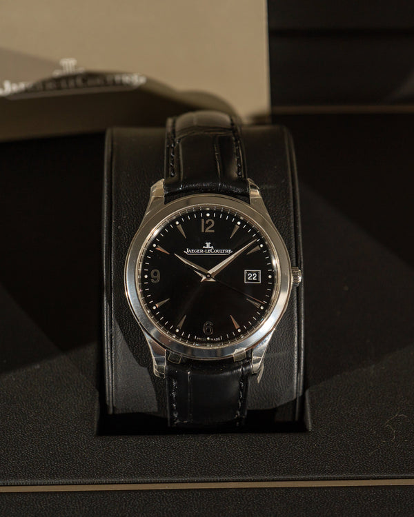 Jaeger-LeCoultre Master Control Date 176.8.37S - Black Dial - Box & Archive Papers