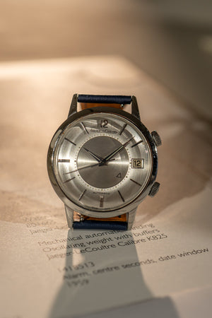 Jaeger-LeCoultre Memovox E855 – First Generation with Extract (1959)