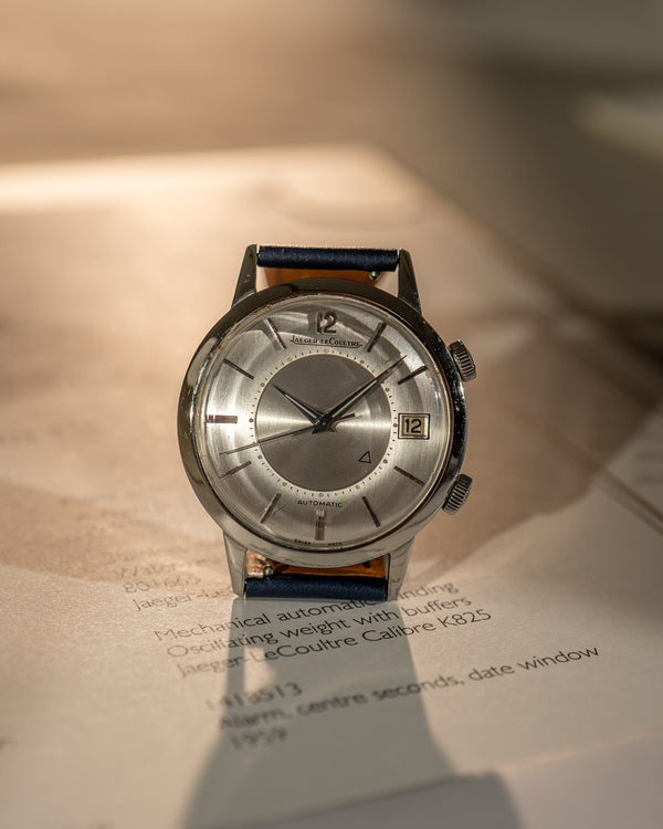 Jaeger-LeCoultre Memovox E855 – First Generation with Extract (1959)