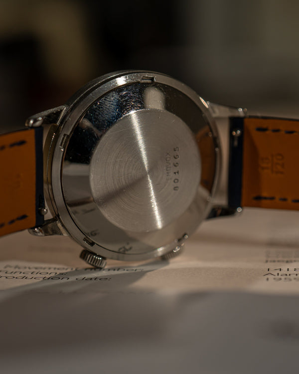 Jaeger-LeCoultre Memovox E855 – First Generation with Extract (1959)