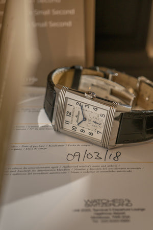 Jaeger-LeCoultre Reverso Classic Duoface Small Seconds Q3848420 - Full Set (2018)