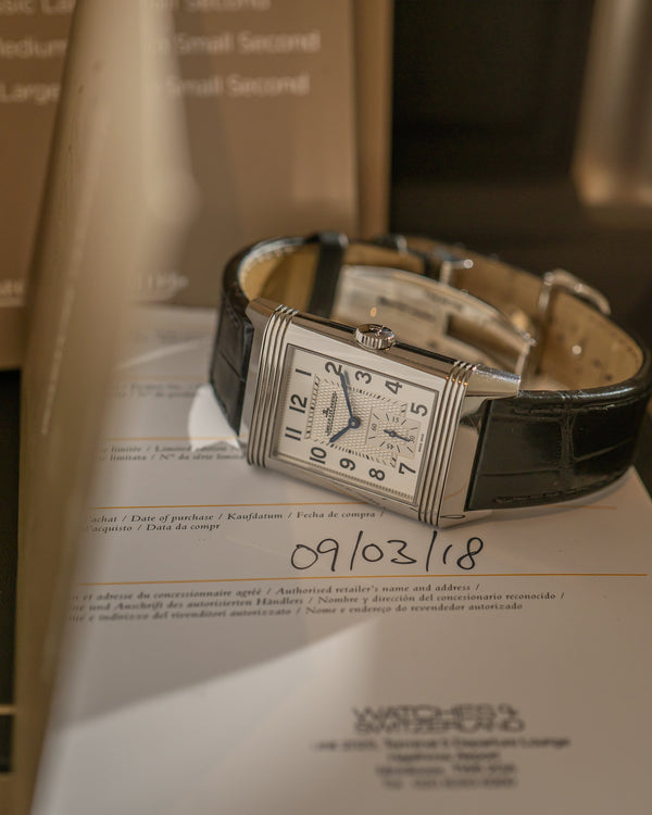 Jaeger-LeCoultre Reverso Classic Duoface Small Seconds Q3848420 - Full Set (2018)