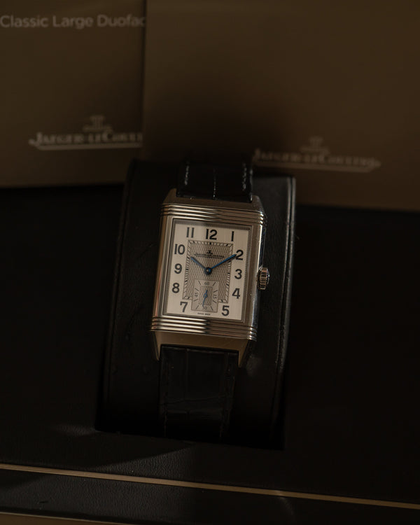 Jaeger-LeCoultre Reverso Classic Duoface Small Seconds Q3848420 - Full Set (2018)