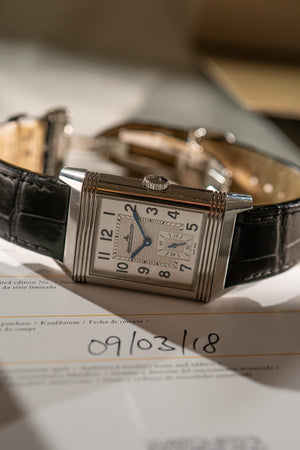 Jaeger-LeCoultre Reverso Classic Duoface Small Seconds Q3848420 - Full Set (2018)