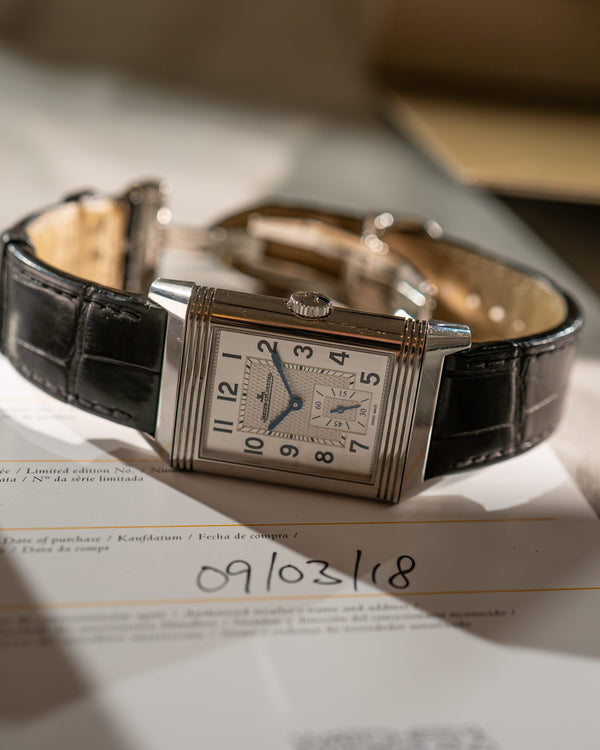 Jaeger-LeCoultre Reverso Classic Duoface Small Seconds Q3848420 - Full Set (2018)