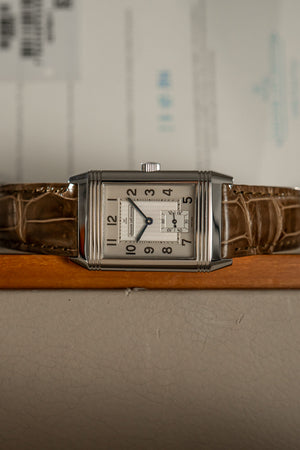Jaeger-LeCoultre Watch Reverso Grande Taille Q2708411 - Silver Dial Small Seconds - Full Set - 2016