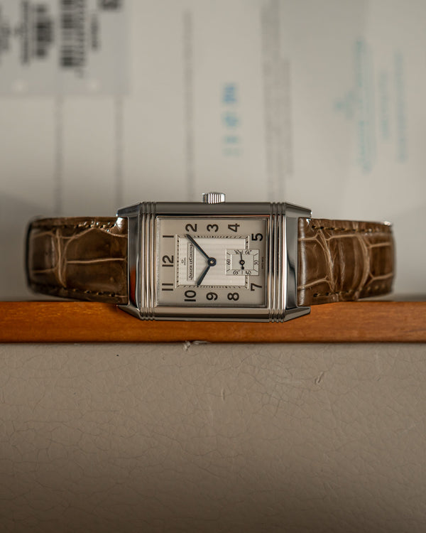Jaeger-LeCoultre Watch Reverso Grande Taille Q2708411 - Silver Dial Small Seconds - Full Set - 2016